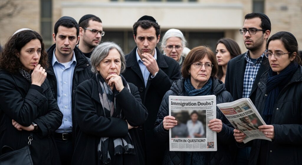 Is the Jewish community losing faith in immigration?