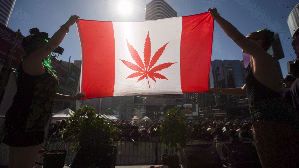 Marijuana Flag Canada