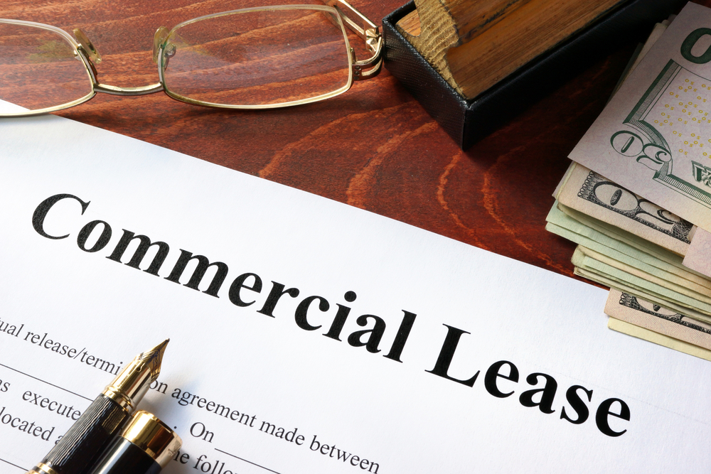 Lease agreement for commerce