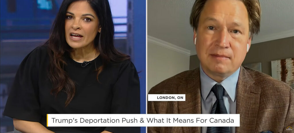 Joel Sandaluk Discusses the Impact of U.S. Deportation Policies on Canada on CTV’s Your Morning